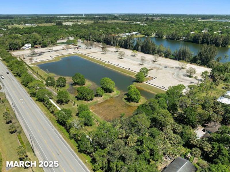 Site preparation and early development at Raven's Landing in Vero Beach, FL (Image 36).