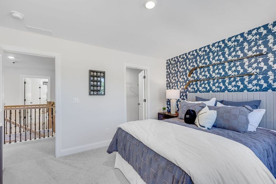 Furnished interior in a model home at Eagle Trace in Wendell (Image 63). Furnished interior in a model home at Eagle Trace in Wendell (Image 63).