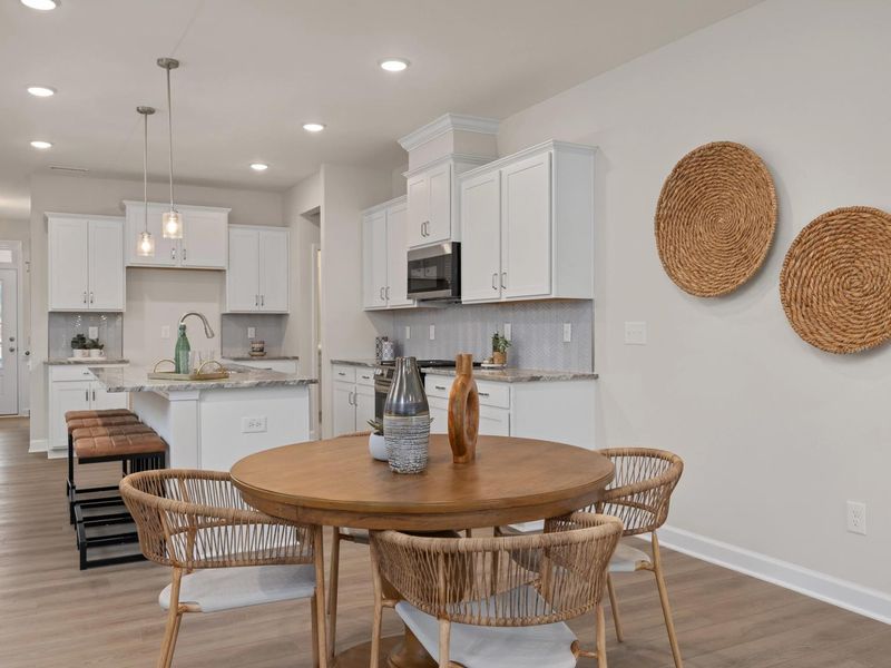 Furnished interior in a model home at Gregory Village in Lillington (Image 18). Furnished interior in a model home at Gregory Village in Lillington (Image 18).