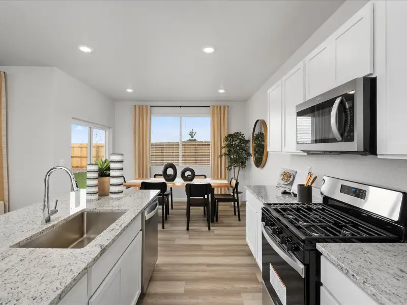 Furnished interior in a model home at Lorson Ranch: The Trail Collection in Colorado Springs (Image 7).