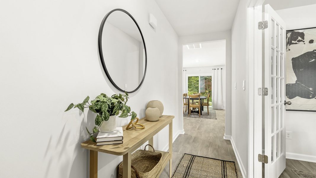 Furnished interior in a model home at Mount Hope Estates in Winston-Salem (Image 4).