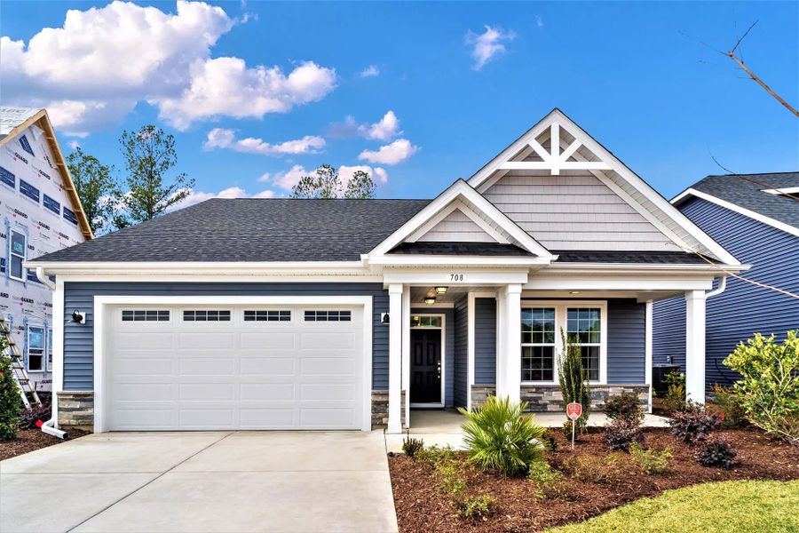 Front exterior of a home in the Heritage Park at Longs community, located in Longs, SC (Image 4).