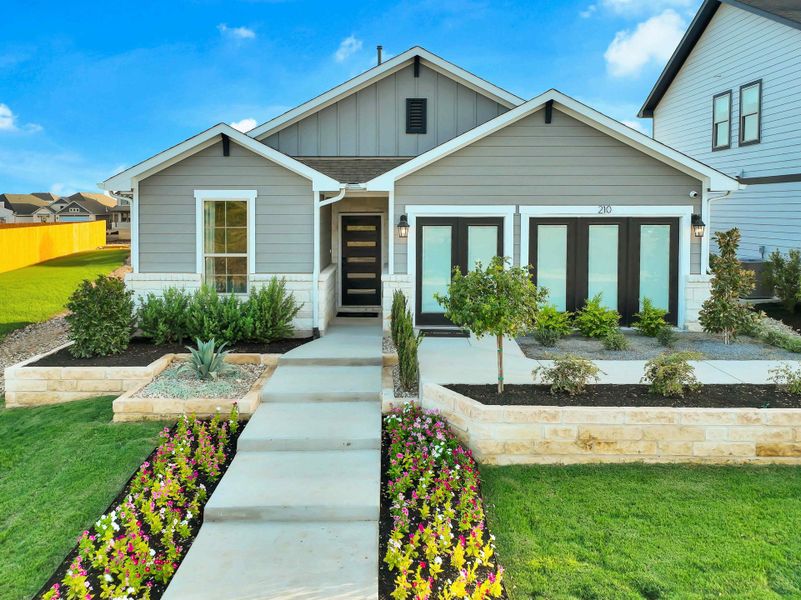 The Overlook at Trinity Ranch, Pinion floor plan exterior