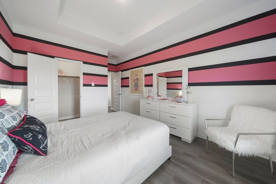 Blue Jays Landing Model Home - Madison Floorplan - Secondary Bedroom Blue Jays Landing Model Home - Madison Floorplan - Secondary Bedroom