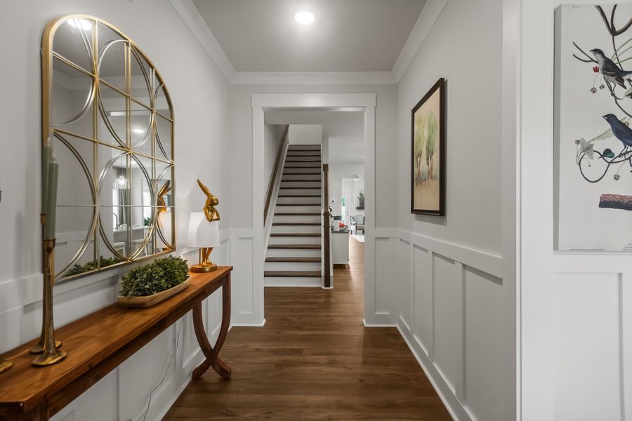Furnished interior in a model home at Foxbank in Gray Court (Image 8). Furnished interior in a model home at Foxbank in Gray Court (Image 8).