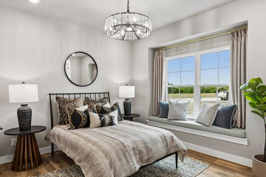 Furnished interior in a model home at Creekside at Elevon in Lavon (Image 23). Furnished interior in a model home at Creekside at Elevon in Lavon (Image 23).