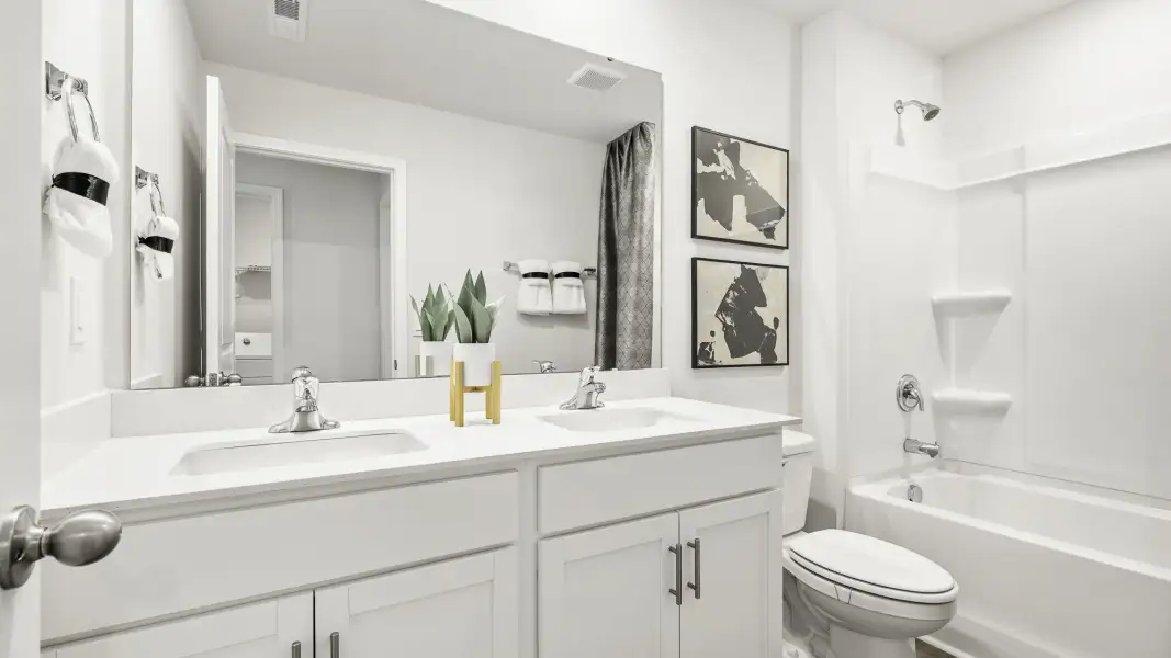 Furnished interior in a model home at Northbrooke Village in Madison (Image 21).