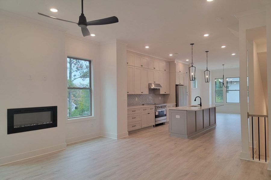 Furnished interior in a model home at Avion in Atlanta (Image 42).