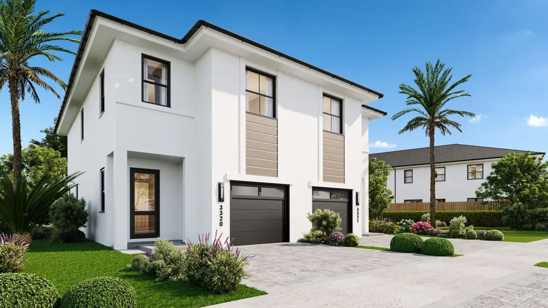 Front exterior of a home in the K-Legacy community, located in Miami, FL (Image 3). Front exterior of a home in the K-Legacy community, located in Miami, FL (Image 3).