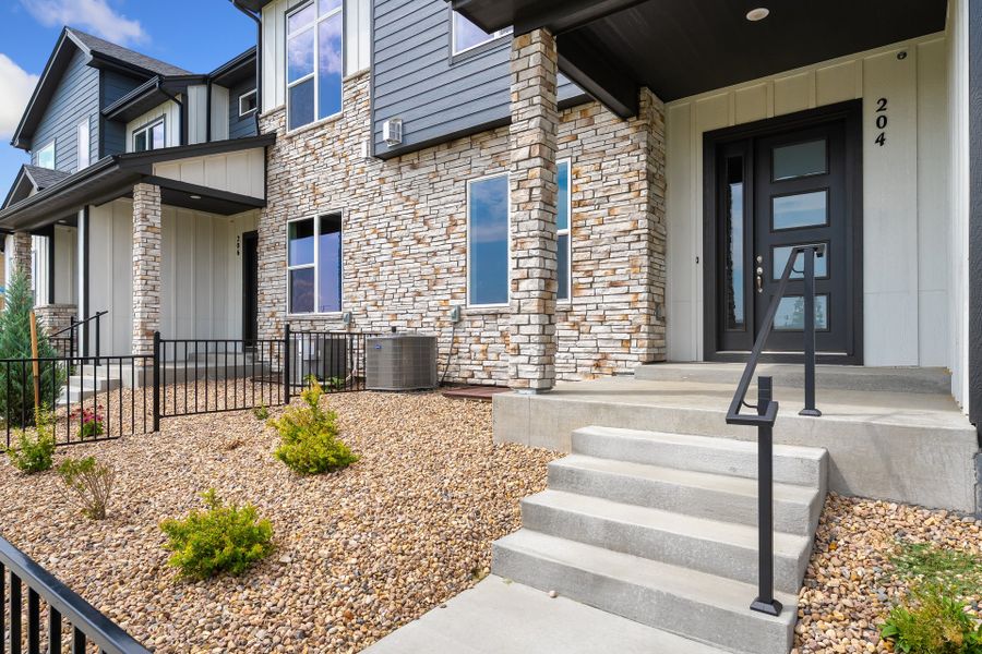 Exterior details of a home in Highlands at Fox Hill, Longmont (Image 22). Exterior details of a home in Highlands at Fox Hill, Longmont (Image 22).