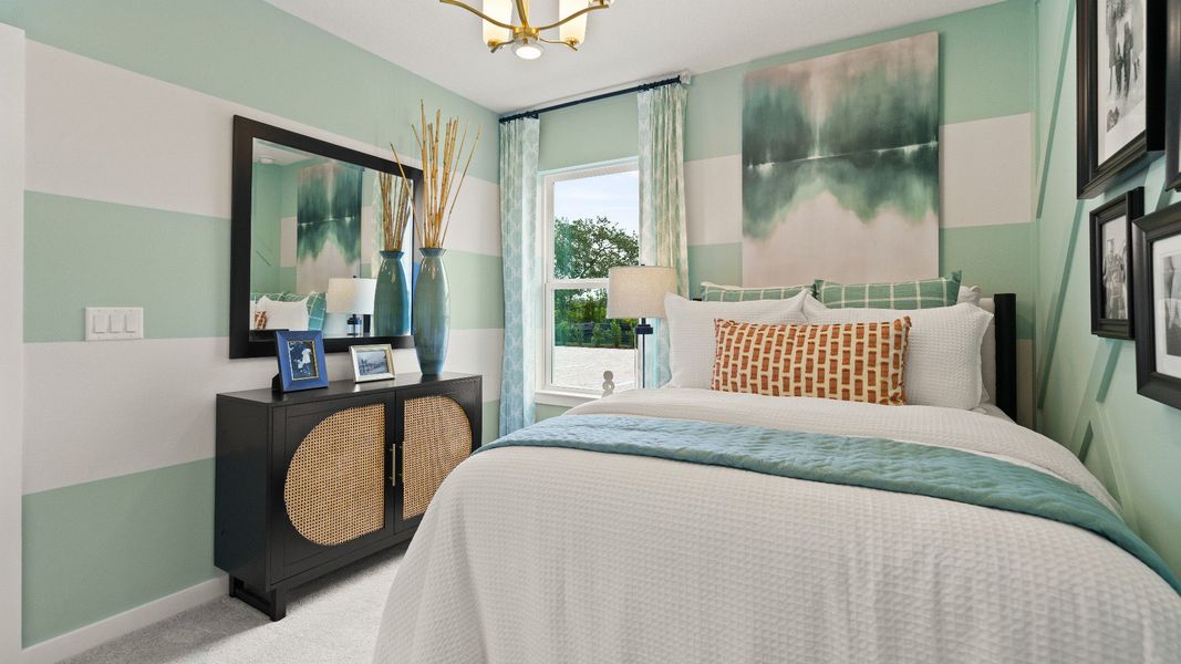 Castaway Model in Willowbrook North Secondary Bedroom DRB Homes in Winter Haven FL