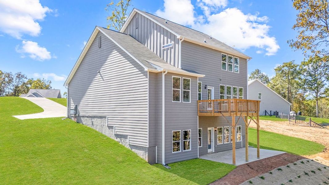 Exterior details of a home in Waters Edge, Mansfield (Image 3).
