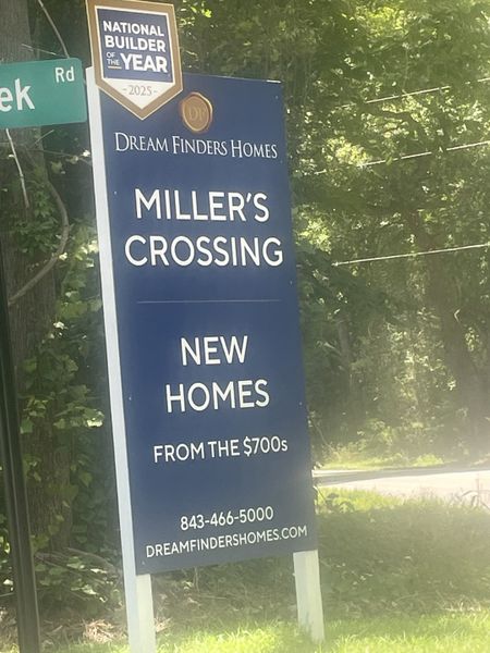 Explore new homes in Miller's Crossing by Dream Finders Homes, Johns Island, SC, starting from the $700s. National Builder Award 2025!