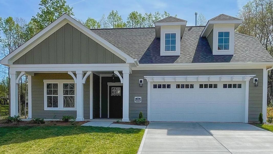 Front exterior of a home in the Salem Brooke community, located in Clemmons, NC (Image 3). Front exterior of a home in the Salem Brooke community, located in Clemmons, NC (Image 3).
