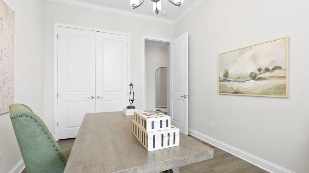 Furnished interior in a model home at Alder Pond in Campobello (Image 21). Furnished interior in a model home at Alder Pond in Campobello (Image 21).