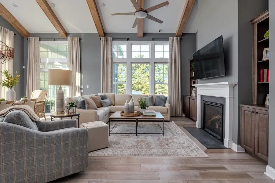 Furnished interior in a model home at Millstone in Hendersonville (Image 6). Furnished interior in a model home at Millstone in Hendersonville (Image 6).