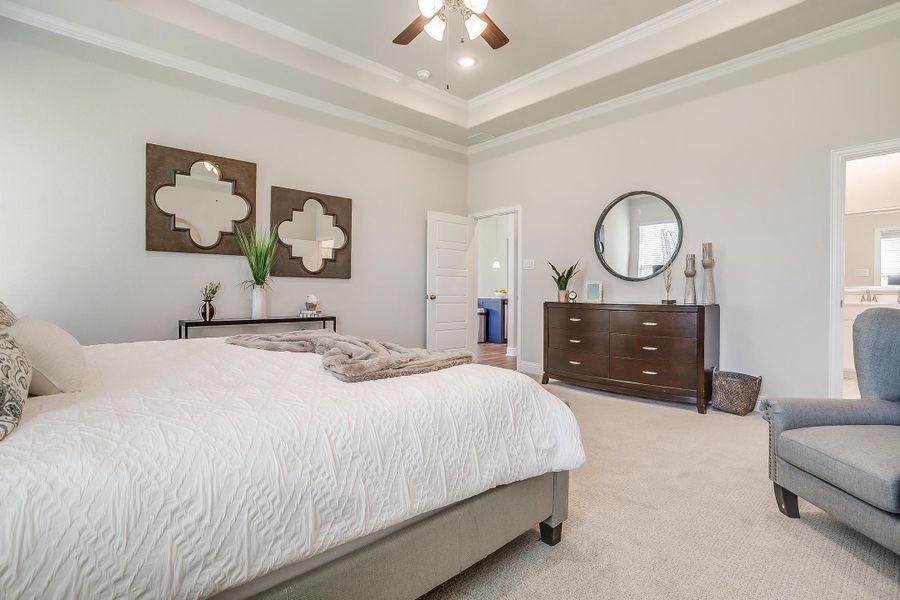 Furnished interior in a model home at Heritage in McLendon-Chisholm (Image 29). Furnished interior in a model home at Heritage in McLendon-Chisholm (Image 29).