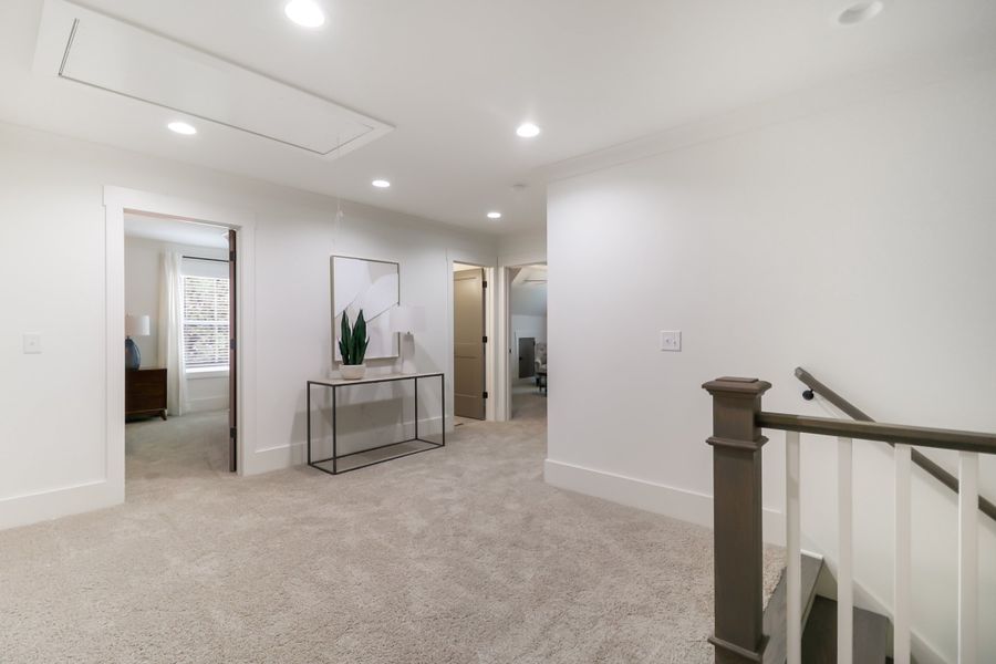 Furnished interior in a model home at St. Regis in Oxford (Image 19).