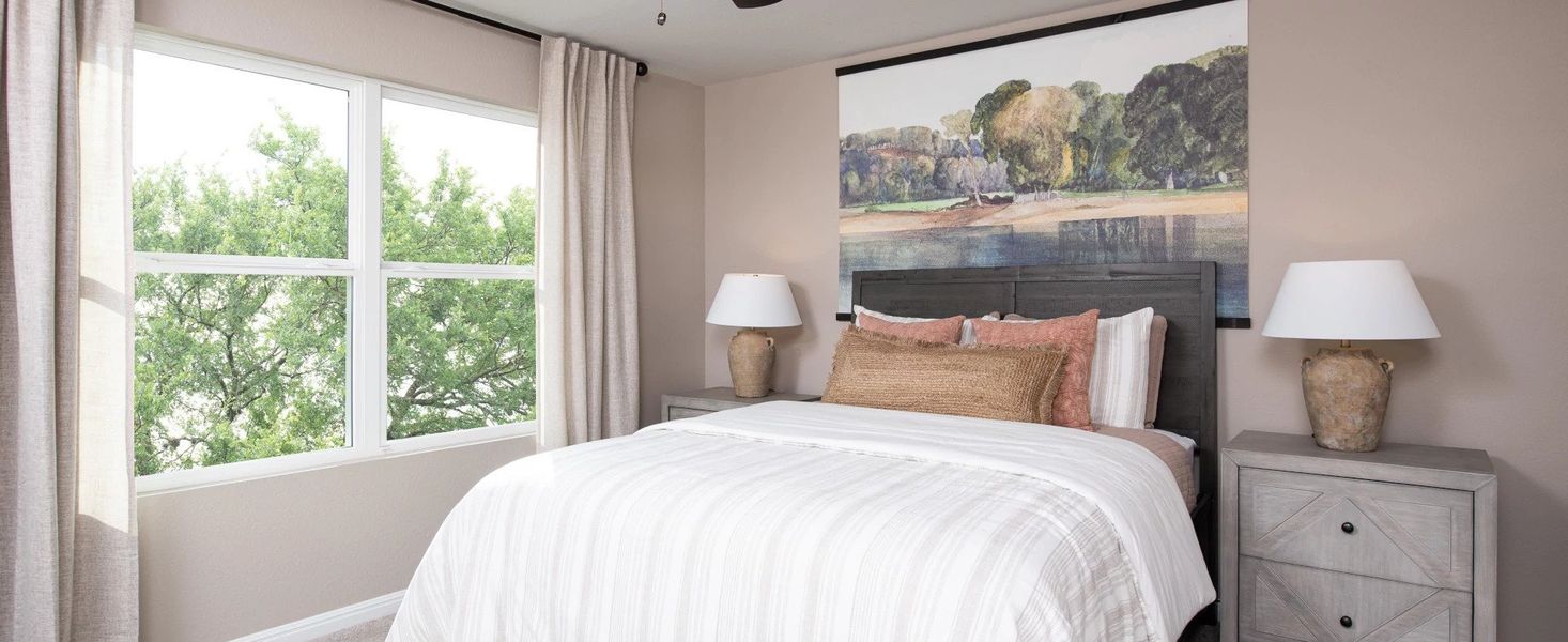 Furnished interior in a model home at Patterson Ranch in Georgetown (Image 16). Furnished interior in a model home at Patterson Ranch in Georgetown (Image 16).