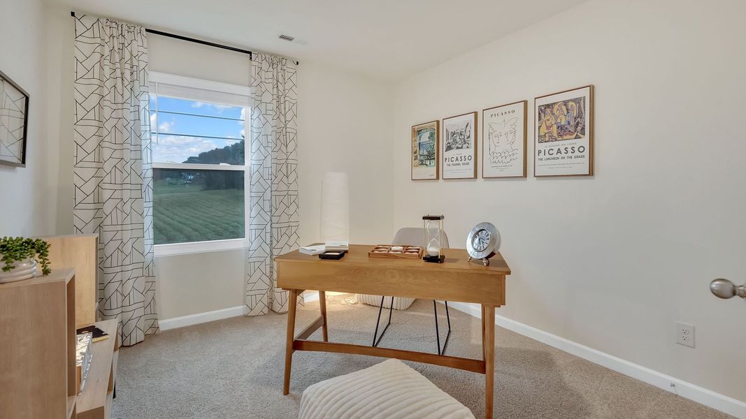 Furnished interior in a model home at Saylor's Place Townhomes in Jonesborough (Image 12).