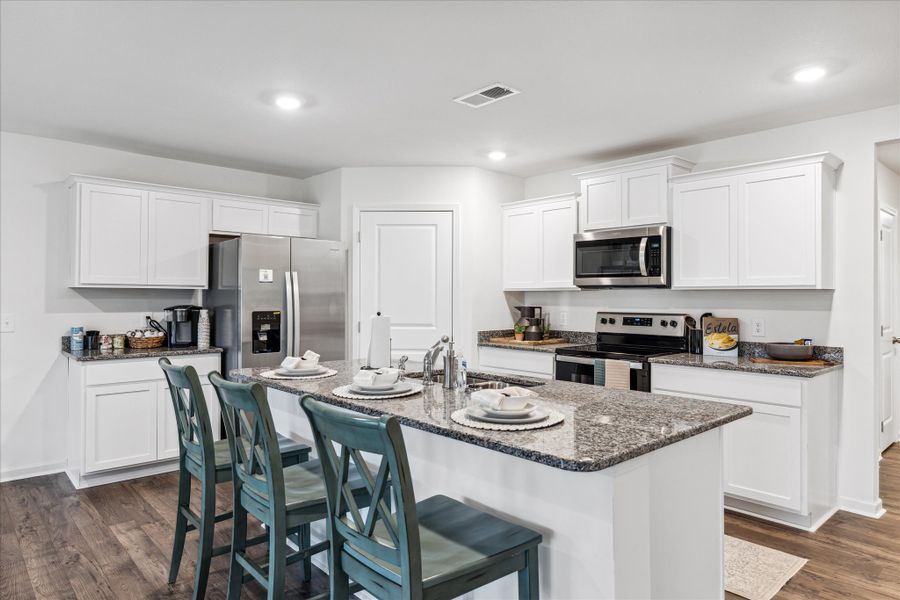 Furnished interior in a model home at Creekside Ridge in Dandridge (Image 14).