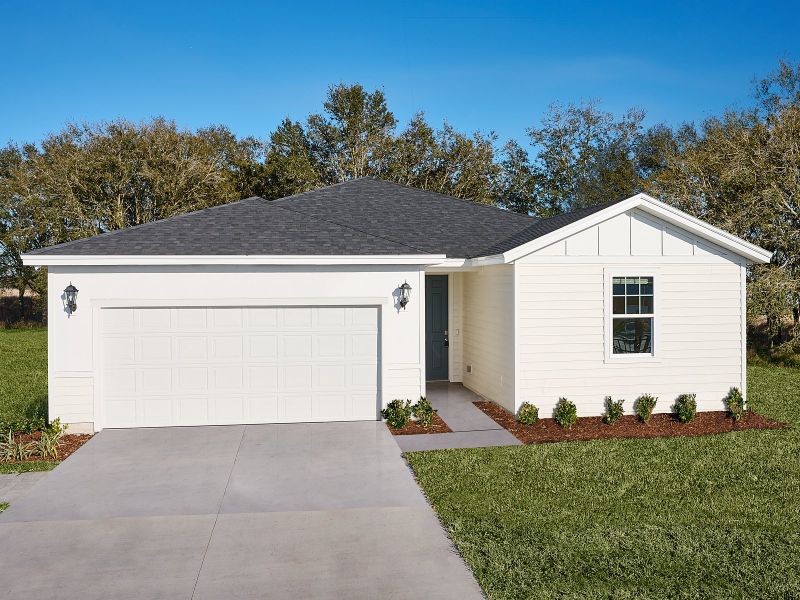 Front exterior of a home in the Lakes at Bella Lago - Signature Series community, located in Green Cove Springs, FL (Image 4).