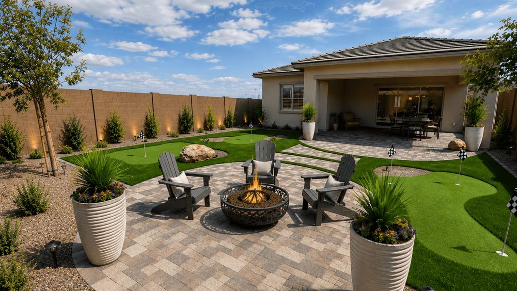 Exterior details of a home in Fairways in Victory at Verrado, Buckeye (Image 20).