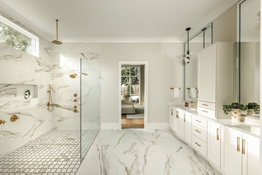 Furnished interior in a model home at Shinleaf Estates in Raleigh (Image 16). Furnished interior in a model home at Shinleaf Estates in Raleigh (Image 16).