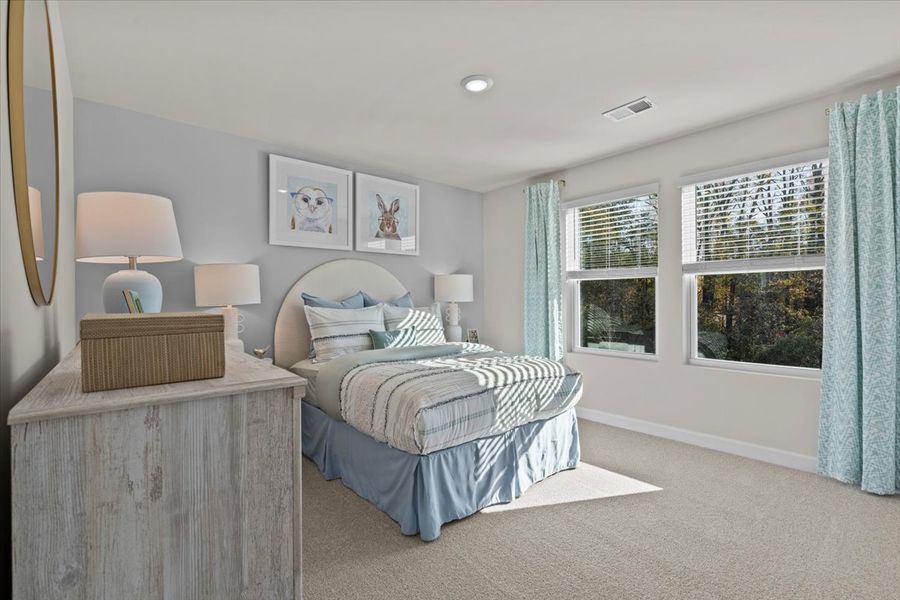 Furnished interior in a model home at Shiloh Valley in Piedmont (Image 11).