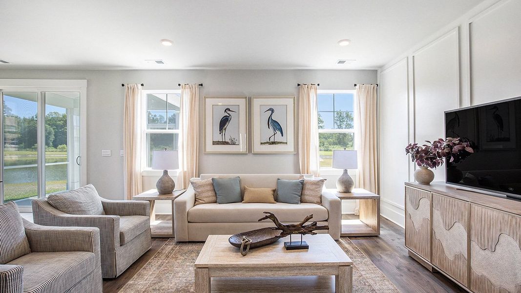 Furnished interior in a model home at The Forest at Black Bear in Longs (Image 16).