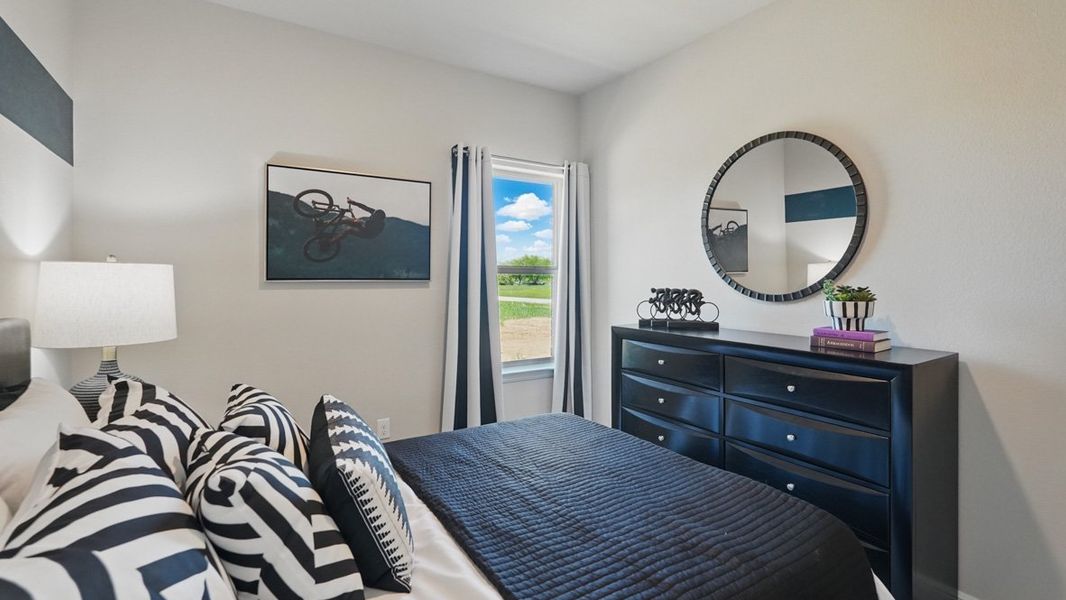 Furnished interior in a model home at Retta Estates in Mansfield (Image 35).