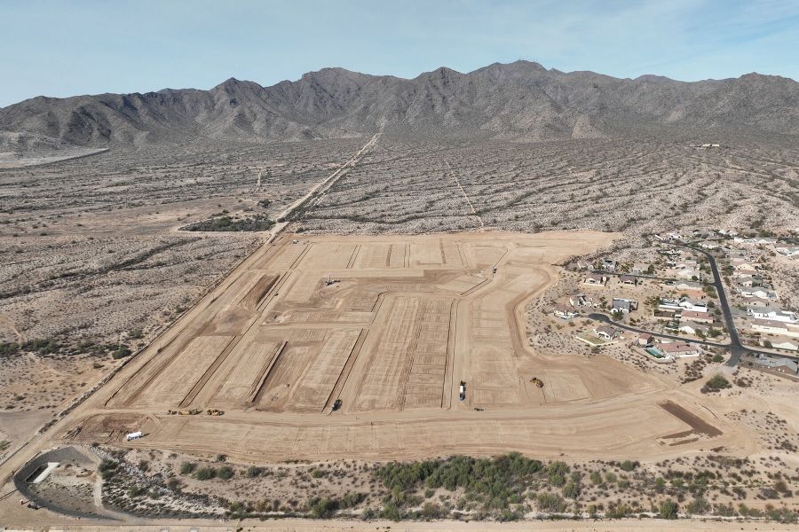 Site preparation and early development at White Tank Vistas in Waddell, AZ (Image 20). Site preparation and early development at White Tank Vistas in Waddell, AZ (Image 20).