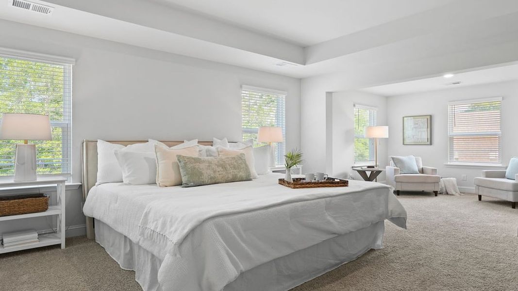 Furnished interior in a model home at Laurel Grove in Guyton (Image 10).
