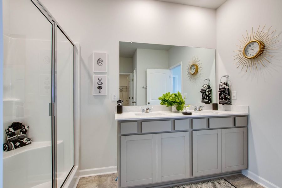 Furnished interior in a model home at Hartmann Crossing in Lebanon (Image 6). Furnished interior in a model home at Hartmann Crossing in Lebanon (Image 6).