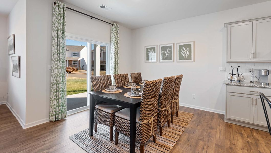 Furnished interior in a model home at Sage Grove in Lyman (Image 12).