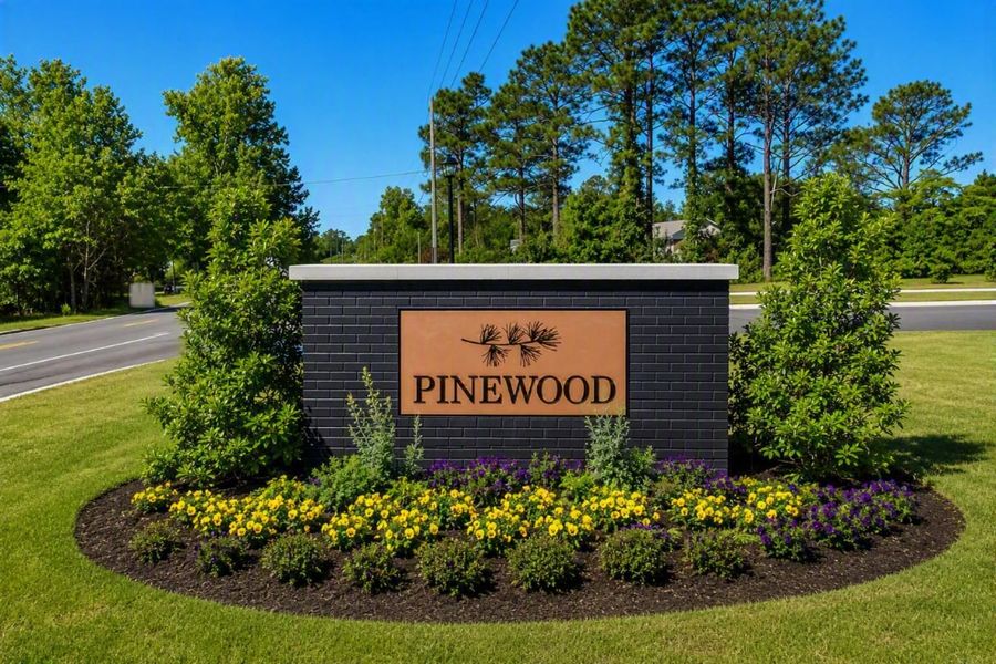 Neighborhood Entrance Sign