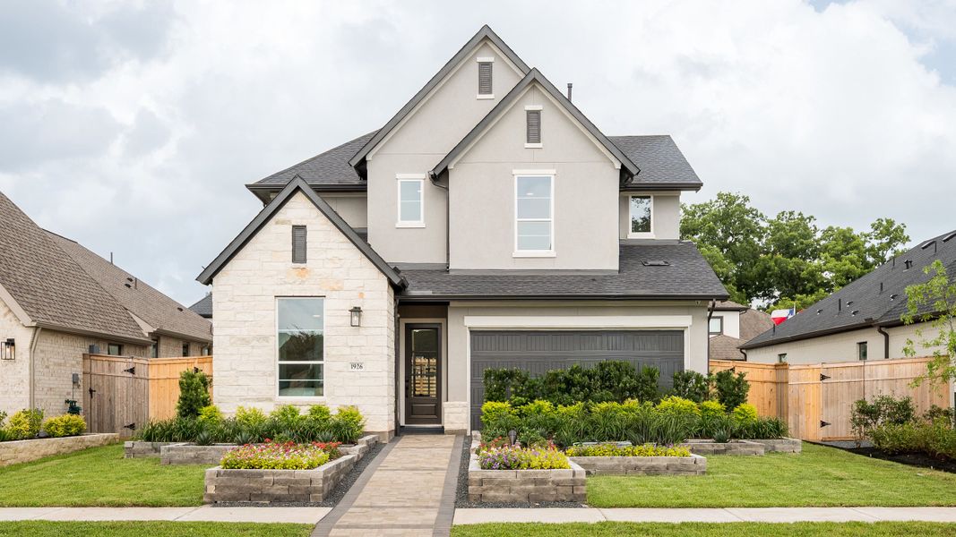 Front exterior of a home in the Sienna 45' community, located in Missouri City, TX (Image 3). Front exterior of a home in the Sienna 45' community, located in Missouri City, TX (Image 3).