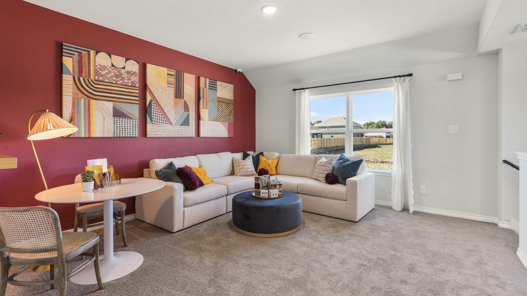 Sycamore Landing model home game room