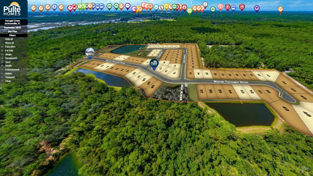 Panoramic map thumbnail image