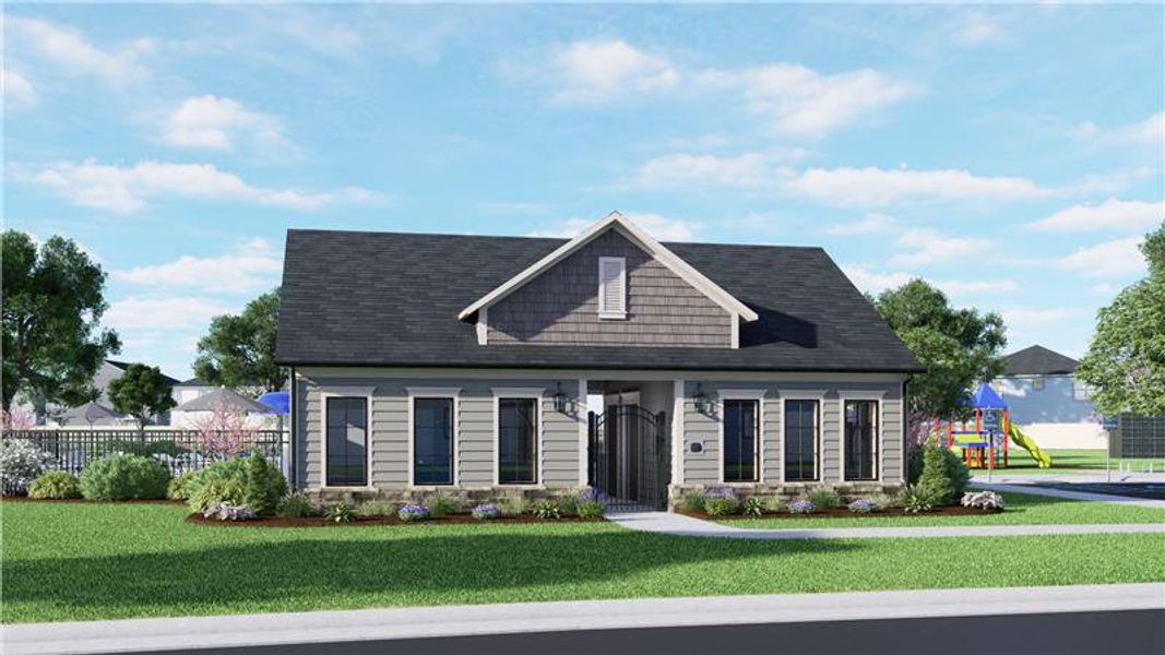 Front exterior of a home in the Carter Ridge community, located in Greenville, NC (Image 11).