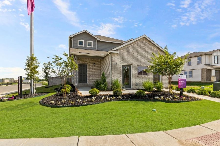 Applewhite Meadows Model Home Exterior