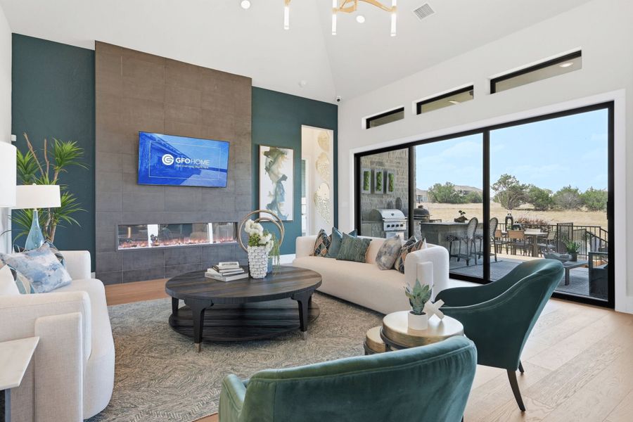 Furnished interior in a model home at Feathergrass in Florence (Image 7). Furnished interior in a model home at Feathergrass in Florence (Image 7).