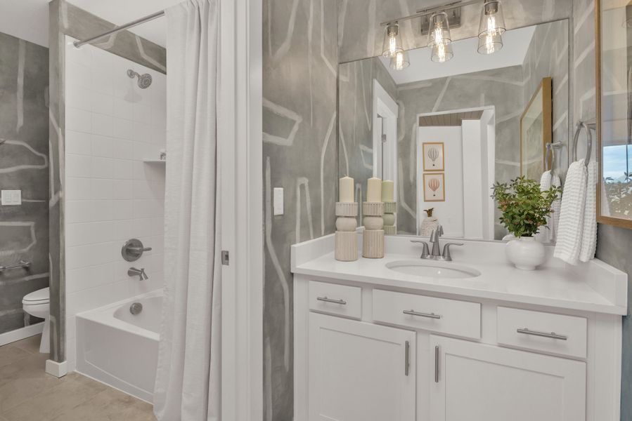 Plan C407 Bathroom by American Legend Homes Plan C407 Bathroom by American Legend Homes