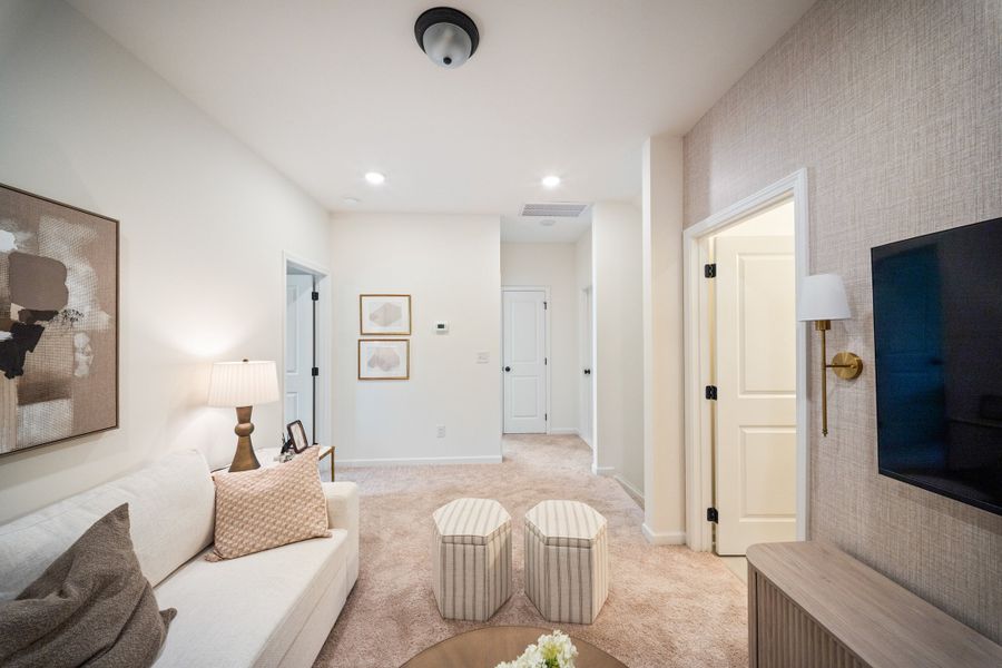 Furnished interior in a model home at Spring Branch in Smyrna (Image 12). Furnished interior in a model home at Spring Branch in Smyrna (Image 12).