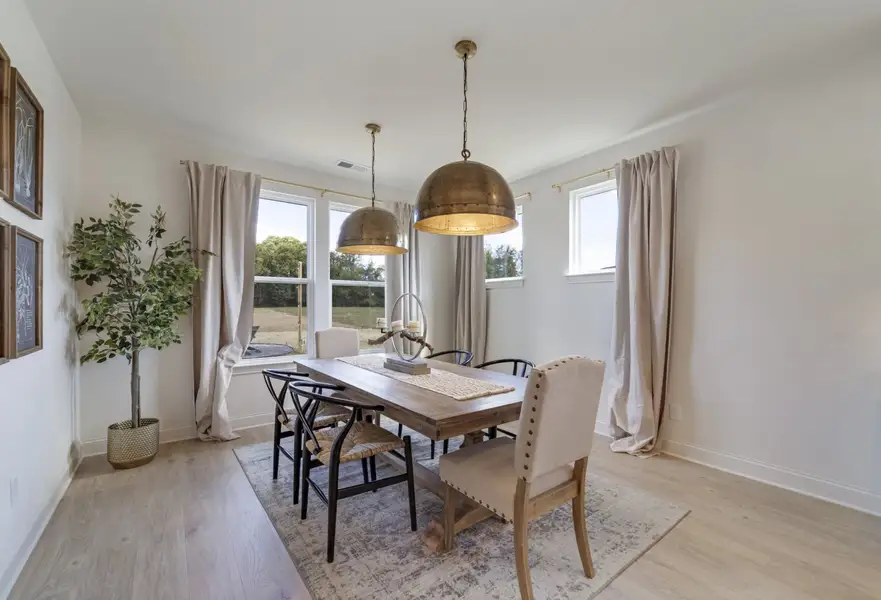 Furnished interior in a model home at Brewer Point in Murfreesboro (Image 6).