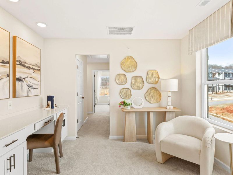 Furnished interior in a model home at Hemingway in Cumming (Image 19). Furnished interior in a model home at Hemingway in Cumming (Image 19).