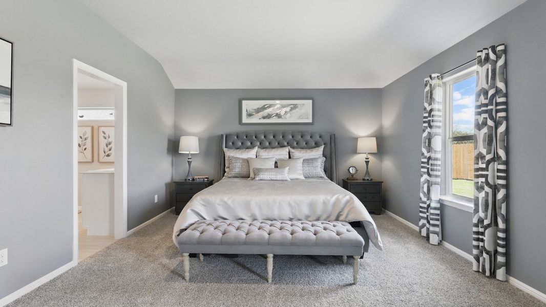 Furnished interior in a model home at Sandy Beach in Azle (Image 40). Furnished interior in a model home at Sandy Beach in Azle (Image 40).