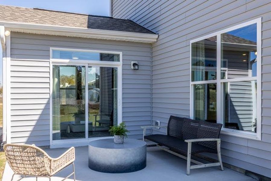 Exterior details of a home in Black Forest Pointe, Benson (Image 3).