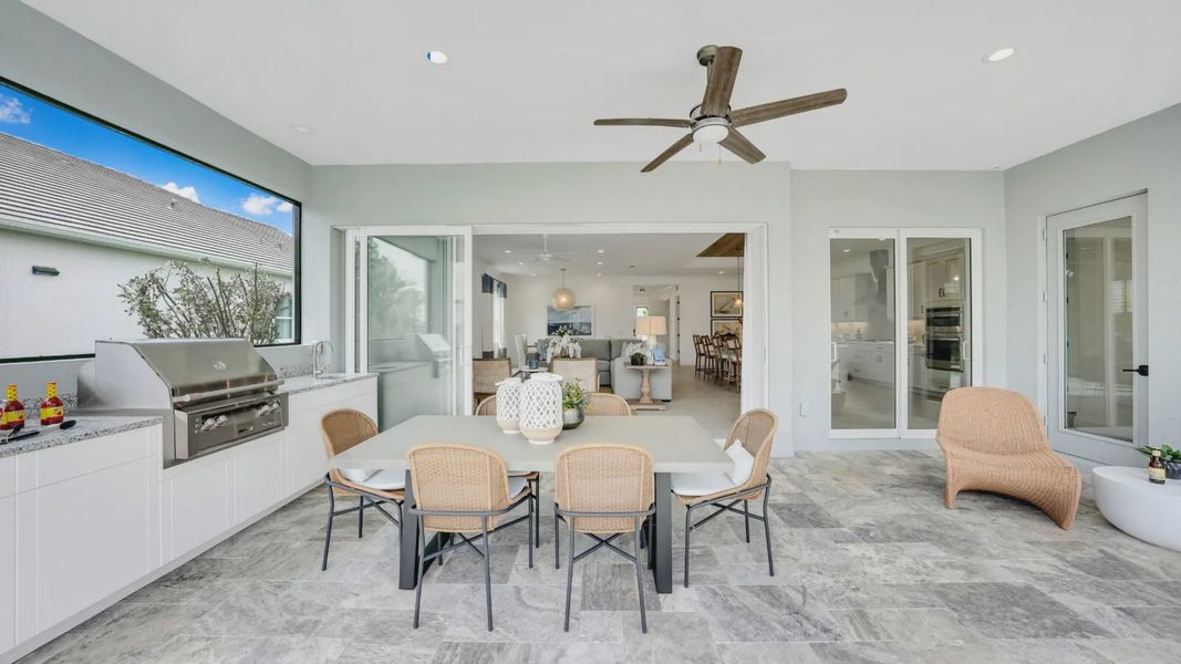 Furnished interior in a model home at Avelina in Venice (Image 6). Furnished interior in a model home at Avelina in Venice (Image 6).