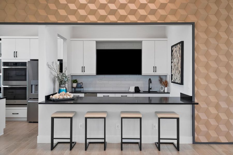 Kitchen Island | High Pointe Clubhouse:Kitchen Island | High Pointe Clubhouse